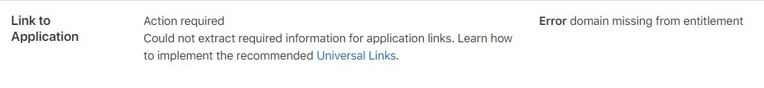 Validation Error